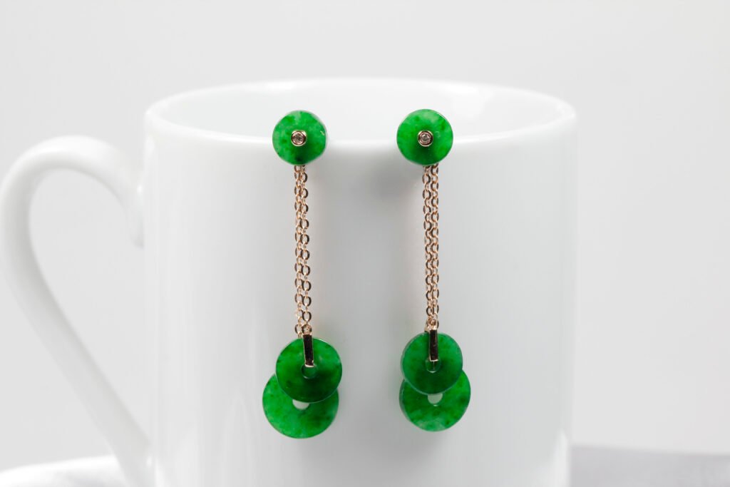 Rolling Wealth翡翠耳環